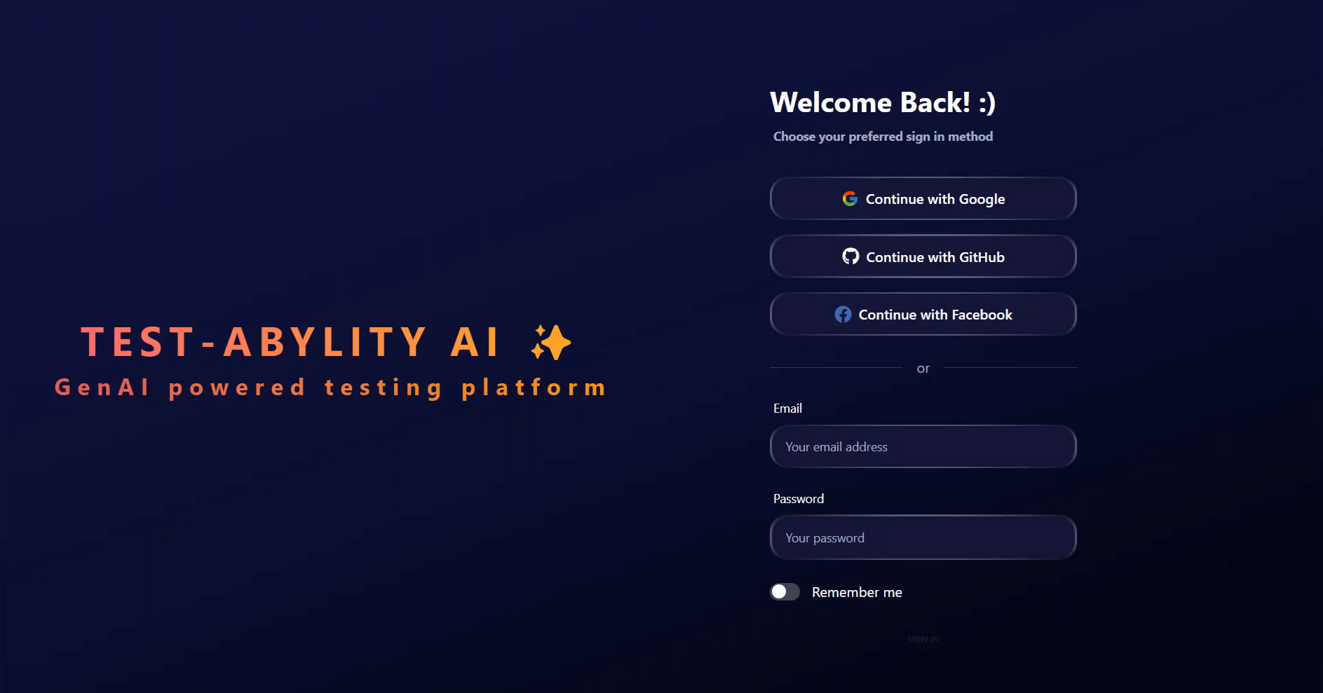 AI Model Integration Interface